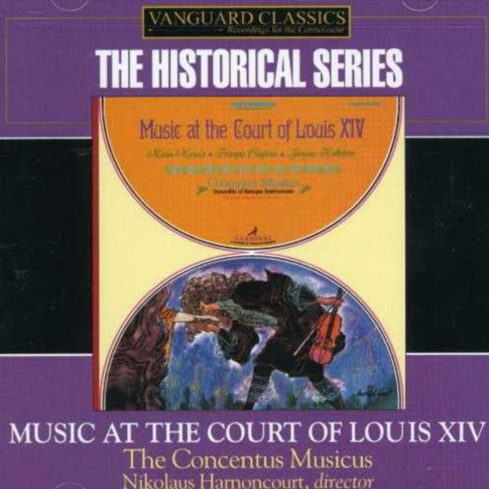 Nikolaus Harnoncourt - Music from the Court of Louis Xiv  CD